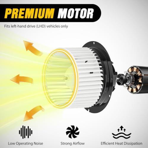 Image of Nilight HVAC Heater Blower Motor for Ford F-250 Super Duty 1999-2007 | Fits F-350 F-450 F-550 Super Duty 1999-2007, Ford Excursion 2000-2005, Replaces 700099