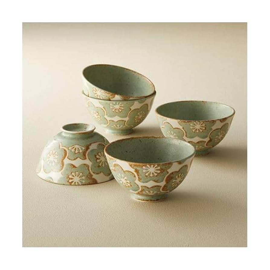 Amazon｜月ヶ瀬 飯碗5個組 K50508235 top1-ds-2556068 [独自簡易包装