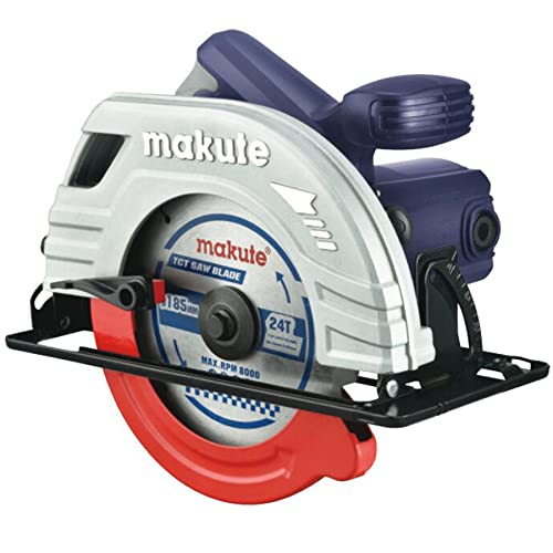 MAKUTE Sega Circolare a Mano elettrica troncatrice seghe Disco Lama 185mm Tagliare DIY