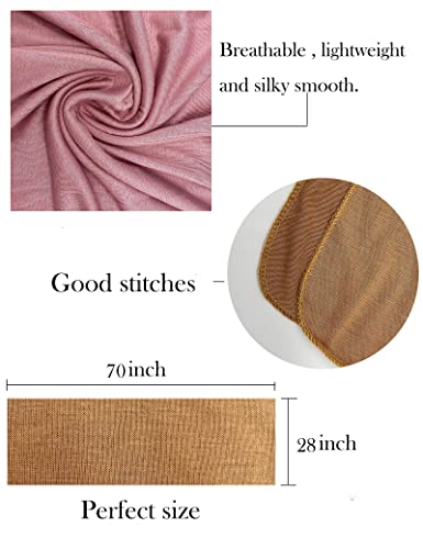 Premium Jersey Hijabs for Women - Cotton Muslim Scarfs3