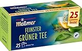 Meßmer Feinster Grüner Tee | Herb-frisch | 25 Teebeutel | Unfermentiert &...