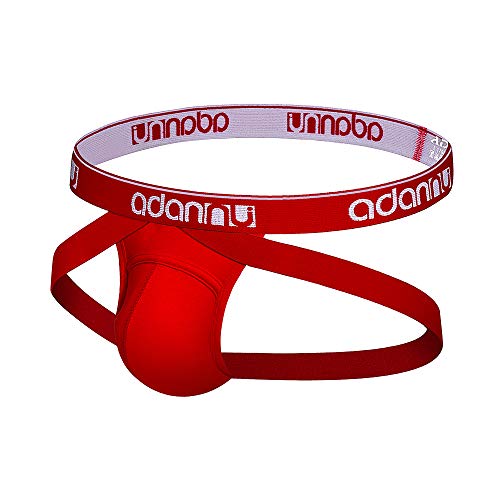 Evankin Mens Thong Underwear Sexy Jockstrap Male Lightweight Thong Butt-Flaunting G-String Briefs