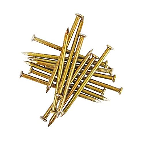 Clavos para carpintería, clavos de acero, para murales y pared, 60 mm, aproximadamente 90 piezas miniatura 5