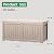Trygoal 120 Outdoor Storage Box, Waterproof Resin Deck Box for Indoor & Outdoor Use, Lockable Storage Bench with Piston Hinge, Storage Bin for Patio Cushions, Garden Tools, Package Delivery, Grey