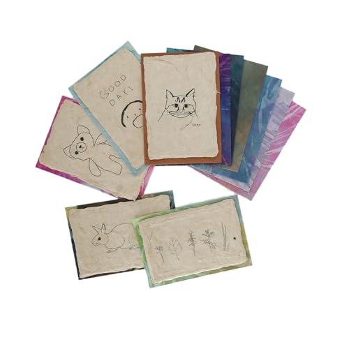 土佐和紙カード&染紙封筒セット[奏華舎]