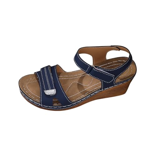 Sandales à talon compensé femme solution confort pour pieds sensibles