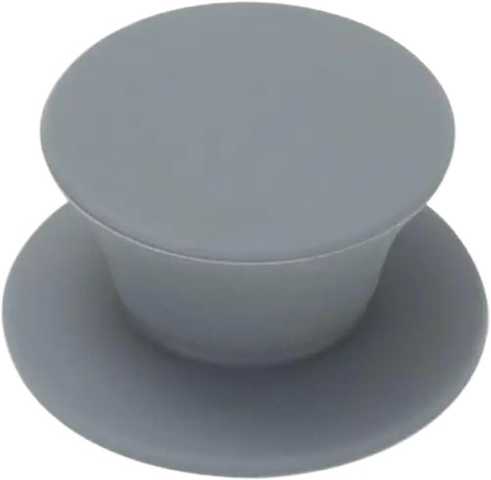 Gkirqvpe Grigio Pot Lid Knob, Pot Lid Knob Silicone Universal Handle Replacement Pack Of 5 Multicolor(Grigio)
