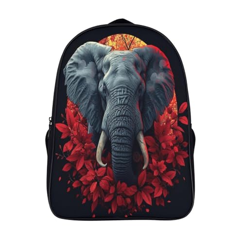 Sac à dos éléphant 3D pour enfant de 40x28x16cm idéal pour l'école primaire