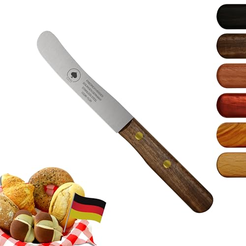 Solingen Messer Walnuss Holzgriff, Premium Buckelmesser...