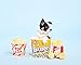 ZippyPaws Burrow- Interactive Dog & Puppy Toys for Boredom, Stimulating Pet Products to Keep Them Busy, Hide & Seek Plush Puzzles, Squeaky Toy for Enrichment, for Small & Medium Dogs- Popcorn Bucket