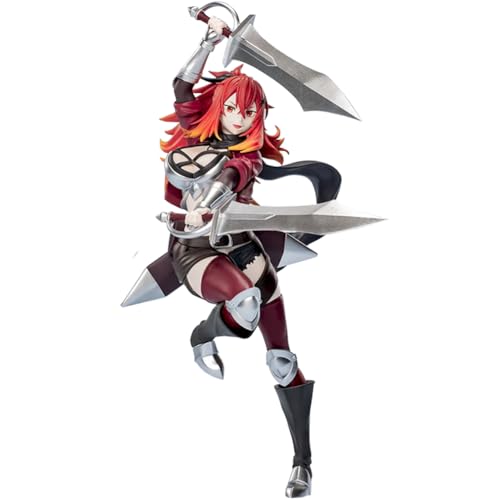 Xinchangda Illustration de l'anime Slena Lisandra Figurine debout Pose en PVC Modèle Slena Lisandra Peinture originale Figurine de bureau Décoration de collection