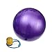 Garneck Stabilität Gymnastikball für Stabilität Fitness Büro Fitnessstudio Balance Yoga Workout Kern Krafttraining 85Cm (Lila)