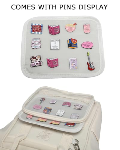 Image of CHERRY SAUCE Ita Bag Pin Kawaii Cute Display Mommy Backpack for School Anime Cosplay with Insert