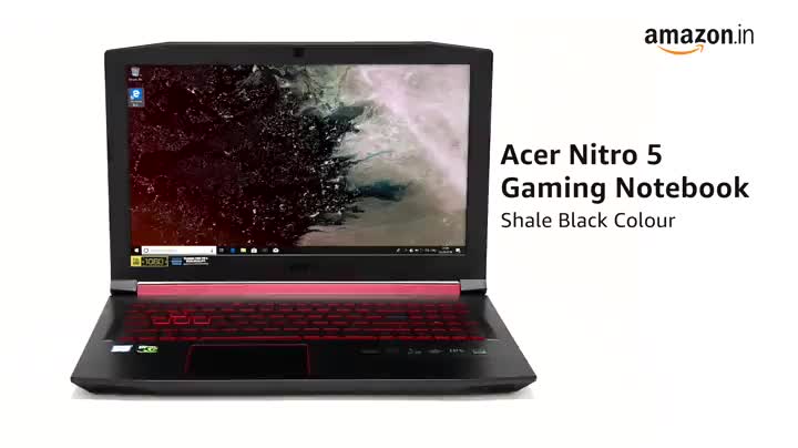 acer Nitro 5 AN515-52 15.6-inch Gaming Laptop (8th Gen Intel Core