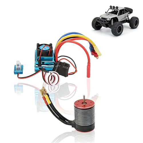 Moteur sans balais 3650 avec ESC 120A pour crawler Redcat et Axial Scx10