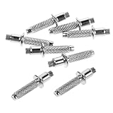 ROMISBABA 8 Piezas Puntas para Bastones de Senderismo de Acero Tungsteno Puntas Antideslizantes para Trekking Accesorio Reemplazable para Bastones de Montaña Alta Resistencia