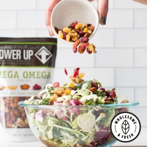 Gourmet Nut Power Up Trail Mix Mega Omega 26 Ounce (2 Pack)