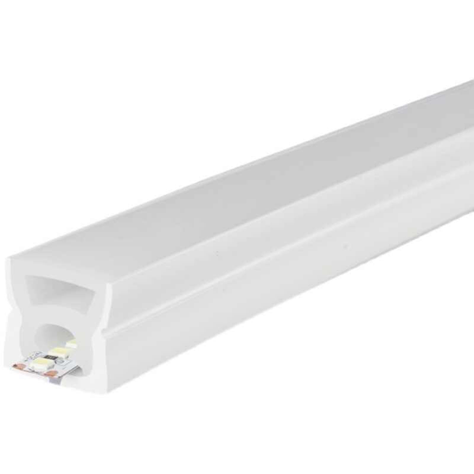 Striscia Luminosa A LED con Tubo A Canale in Silicone, Flessibile Flessibile Trasparente, Le Strisce Luminose Fai-da-Te Devono Passare Attraverso L'illuminazione della Corda, Esterna(5m)