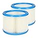 Produktbild 2x Universal Patronenfilter, passend für diverse Hersteller: Nilfisk, Alto-Wap, Bosch, Festool, Protool, Makita, Metabo u.v.m.  von Microsafe®