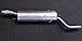 ANSA BW0247 Muffler 1969 - 1976 BMW 2002