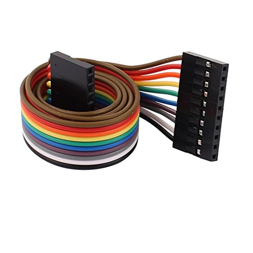 Aexit 5 Pcs Accesorios Audio y Video 2.54mm 10P Hembra miniatura 2