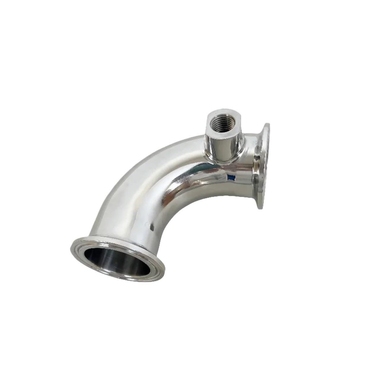 Curvatura del tubo a tre morsetti da 1,5/2 pollici a 90 con raccordo for a gomito filettatura femmina 1/4"(2inchOD64mm)