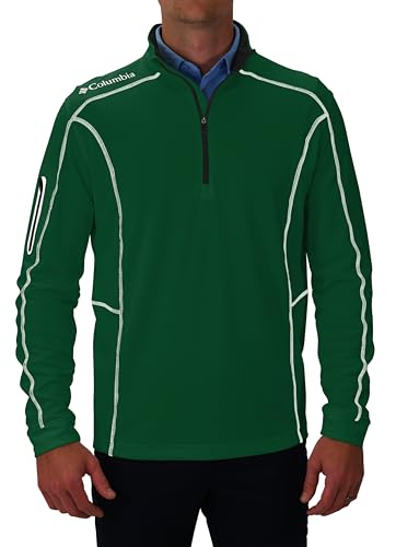 Pull Omni-Wick Shotgun fermeture éclair 1/4 homme couleur forêt taille M