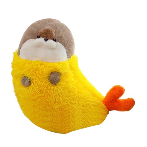 ぬいぐるみ エビフライ 海豹 アザラシ 抱き枕 大きな 特大 70cm 人形 おもちゃ かわいい お昼寝枕 男の子と女の子 誕生日プレゼント お正月 お土産 子供部屋 保育室の装飾(A)