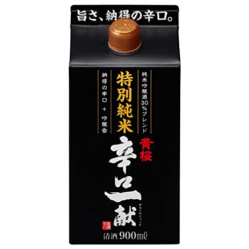 日本酒 黄桜 特別純米 辛口一献 900ml パック酒 お酒 酒 辛口 清酒 国産 京都府