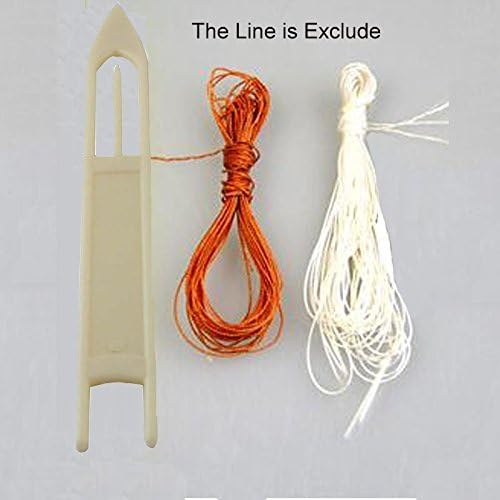 JSHANMEI 7pcs/lot Fishing Line Equipment Repair Netting Needle Shuttles White Plastic Fishing Accessory-Size:3#,4#,5#,6#,7#,8#,9# - Image 3