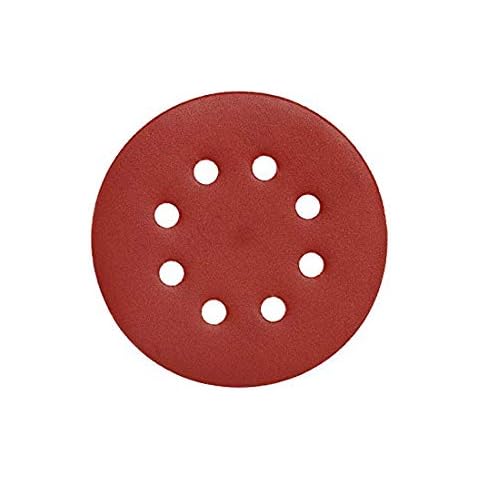 30Pcs 8 Holes 125mm/5-Inch Sanding Discs Hook and Loop 400 Grit Sandpaper Round Sand Paper for Random Orbital Sander Cover