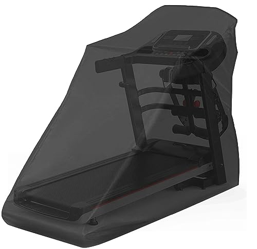 Azatemgo Cubierta para Cintas de Correr para Fitness, para Cintas de Correr no Plegable, con Cremallera y cordón, Anti-UV, Ripstop, Resistente al Viento, Resistente al Agua (200 x 95 x 150 CM)