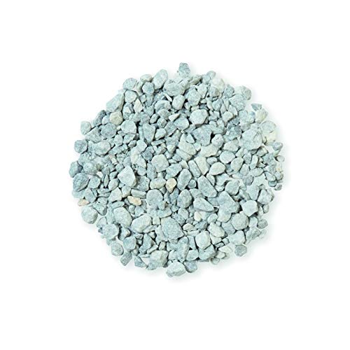 Jardinex Gravier concassé marbre Bleu turquin 8/16 mm - Sac 25 kg