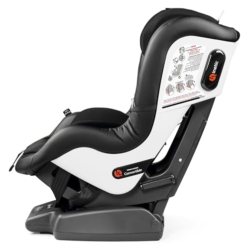 Image of Peg Perego Primo Viaggio Convertible Kinetic - Reversible Car Seat - Rear Facing for Children 5 to 45 lbs and Forward Facing for Children 26.5 to 65 lbs - Made in Italy - Licorice (Black)