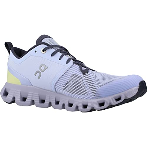 Image of ON Womens Cloud X 3 Shift Textile Synthetic Heather Midnight Trainers 7 US