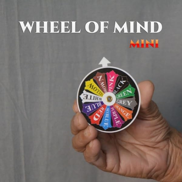 Amazon.com: MilesMagic Magician's Wheel of Mind Gimmick | Mind