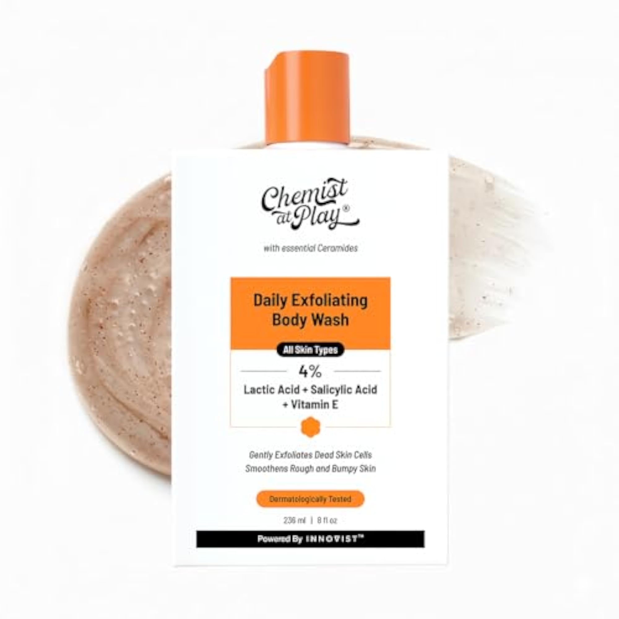 Exfoliating Body Wash & Cherry Lip Balm Combo