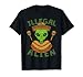 Cinco De Mayo Illegal Alien With Sombrero Mexican Party T-Shirt