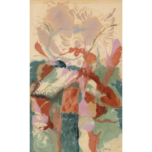 Toile Helen Frankenthaler Échelle de Jacob pour la décoration murale de votre bureau