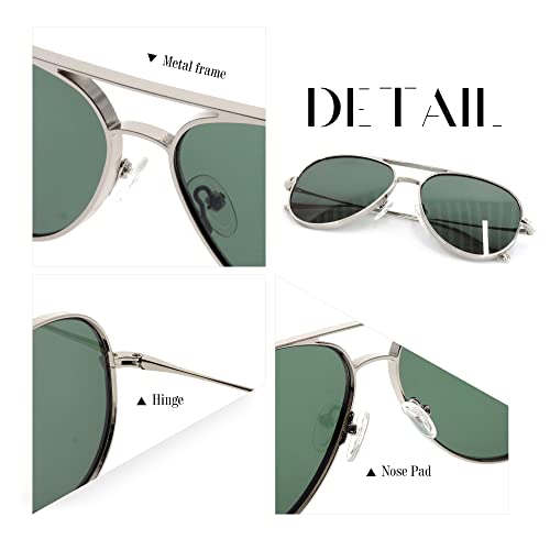 FAA'N Aviator Sunglasses for Men Women Designer Sunglasses Womens Trendy 2023 Fashion Sturdy UV Protection Sun Glasses4