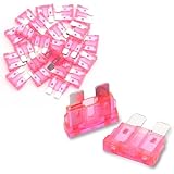 Baomain ATC-4 Blade Fuses ATO / ATC 4 Amp Fast-Acting Automotive - 25 Pack