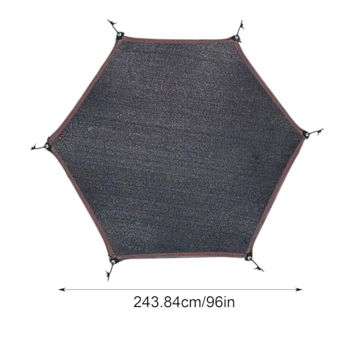 Auvent de trampoline anti-UV et imperméable avec fixation sécurisée