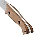 Benchmade - Bushcrafter 162-1 Fixed Outdoor Survival Knife Made in USA, Sand G10 Handle with Kydex Sheath, Made in the USA