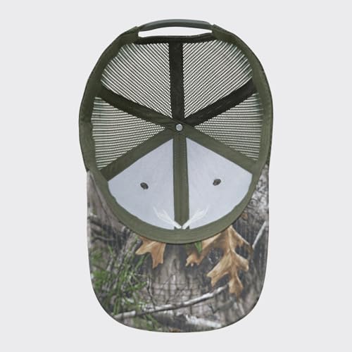Image of LOOGU Fishing Hat Mesh Back for Men Women Adjustable Baseball Trucker Cap Snapback Hats