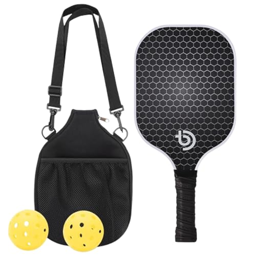 Juego de bolas de pepinillo paletas de pickle ball con bolsa ligera 2