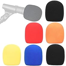 Professional Windscreen - Mic foam windscreen cover is specially designed for Shure SM58 Microphone (As A58WS foam wind screen). Breathed life into your microphone. Perfect Function - The pop filter with acoustically transparent foam reduce breath an...