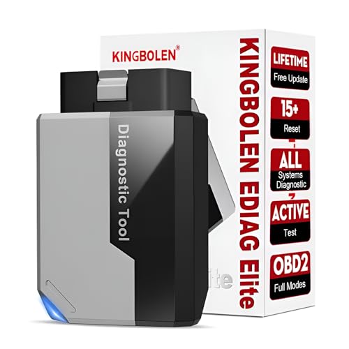 EDIAG Elite OBD2 Scanner Bluetooth Diagnostic Check Engine Scan Tool 15 Reset Free Lifetime Update Automotive Code Reader for All Vehicles Full System Bidirectional OBD Scanner