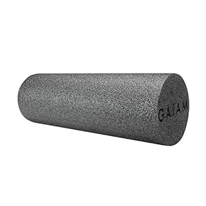 Gaiam Restore Muscle Massage Therapy Foam Rollers (18 Inch & 36 Inch)