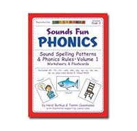Sounds Fun Phonics Workbook Vol. 1 1938553152 Book Cover