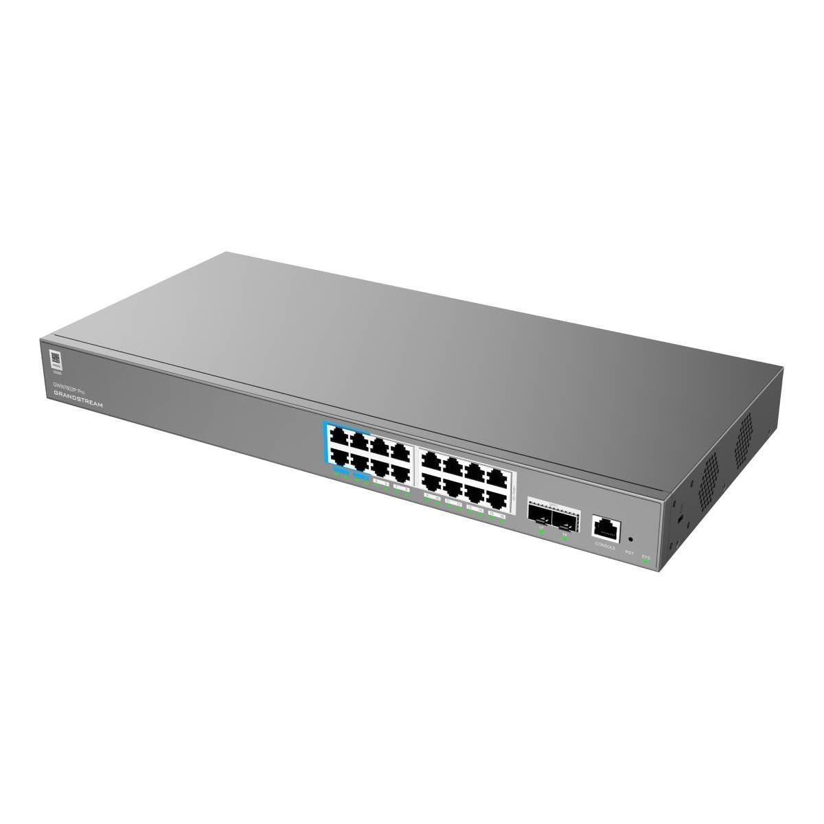 Switch Grandstream GWN7802P Pro 18 Puertos Gigabit PoE